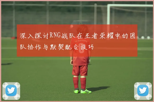 深入探讨RNG战队在王者荣耀中的团队协作与默契配合技巧